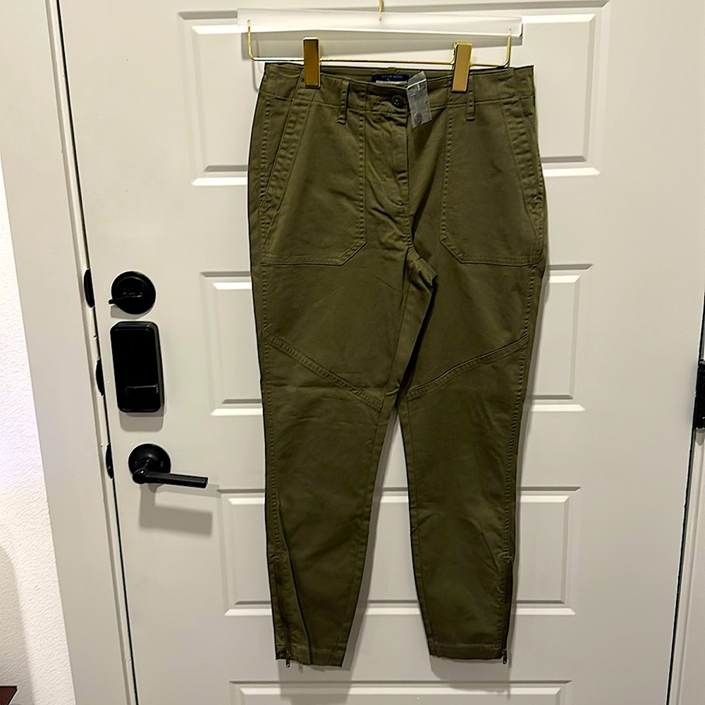 PLY THE WATERS GUIDEBOAT CO.  PANTS ANKLE ZIPPER MOTO SIZE 26